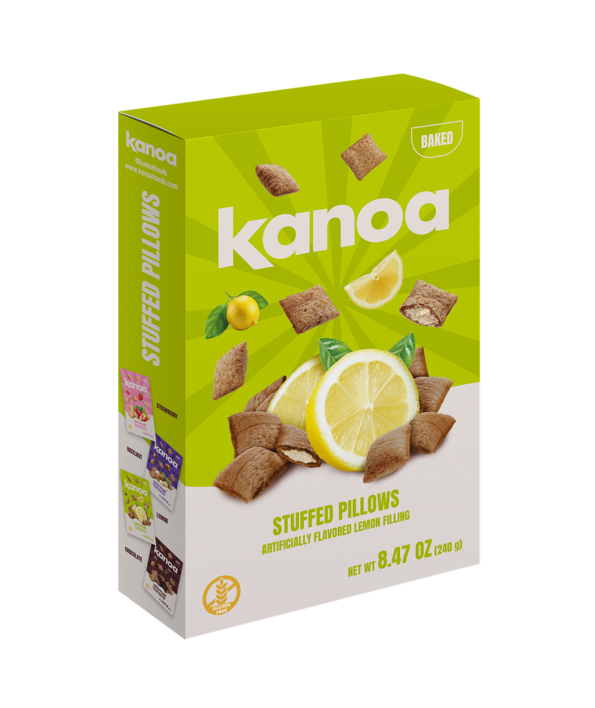 Kanoa® Stuffed Pillows - Lemon 8.47oz (240g)