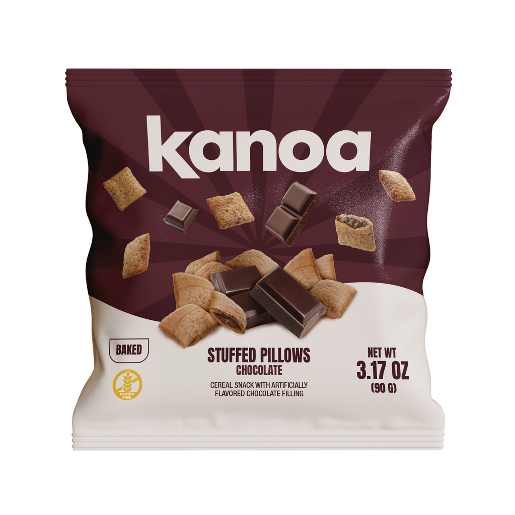 Kanoa® Stuffed Pillows - Chocolate 3.17oz (90g)