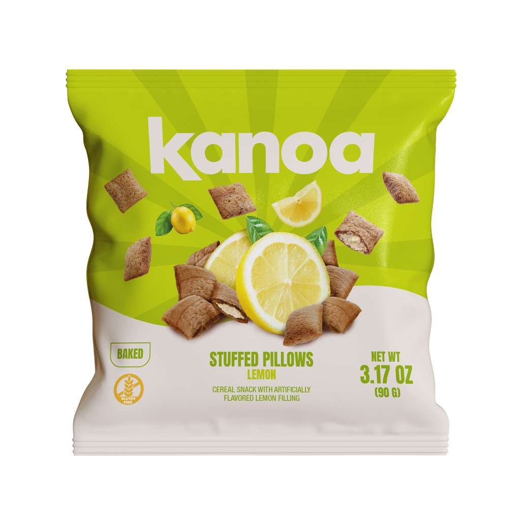 Kanoa® Stuffed Pillows - Lemon 3.17oz (90g) x 14 