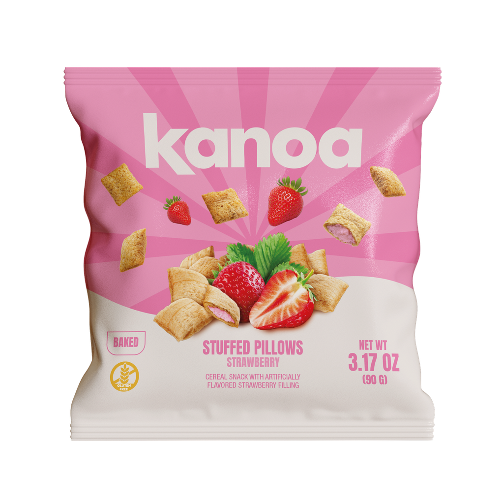 Kanoa® Stuffed Pillows - Strawberry 3.17oz (90g)