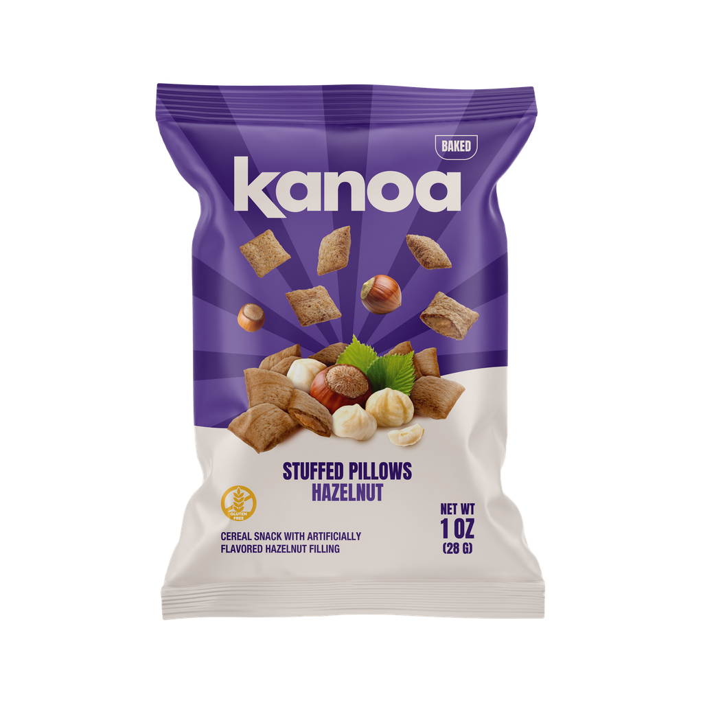 Kanoa® Stuffed Pillows - Hazelnut 1oz (28g) x 36