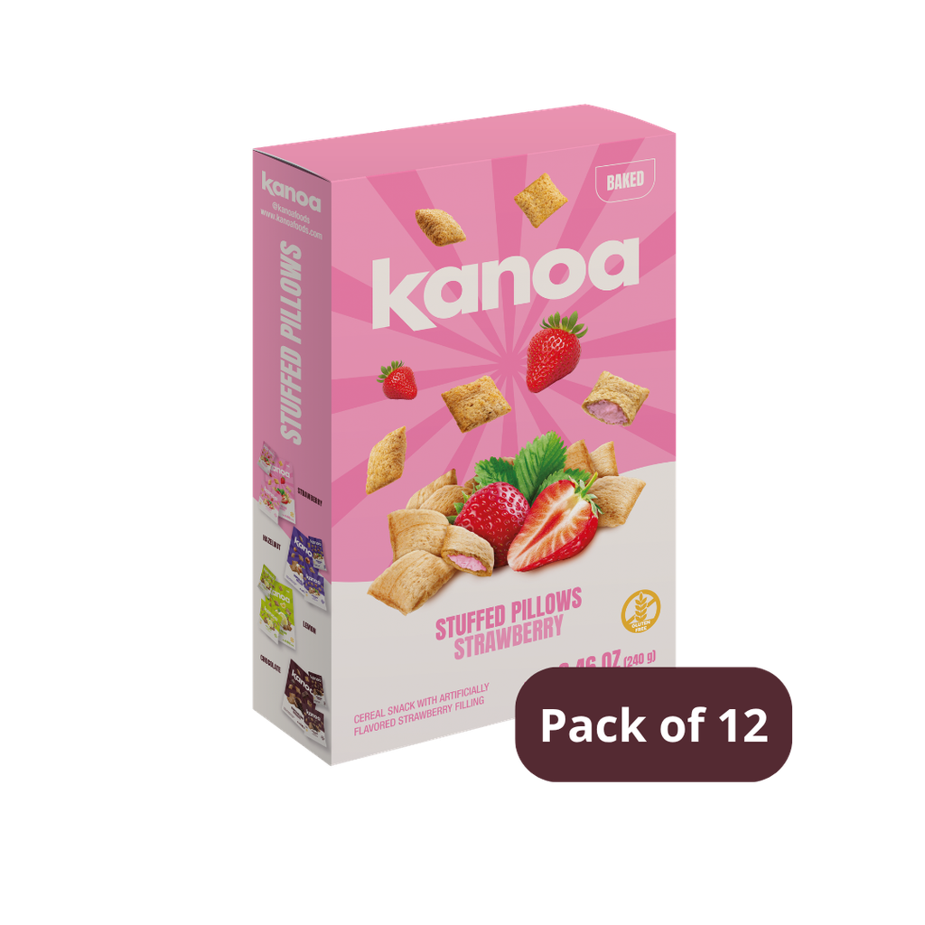 Kanoa® Stuffed Pillows - Strawberry 8.47oz (240g) x 12